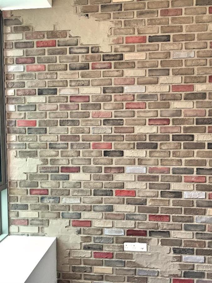 Multi Colour London Brick Wall Panel