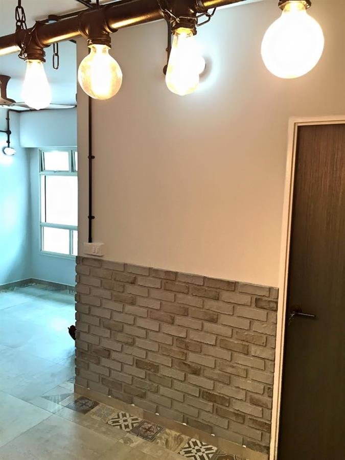 Multi Colour London Brick Wall Panel
