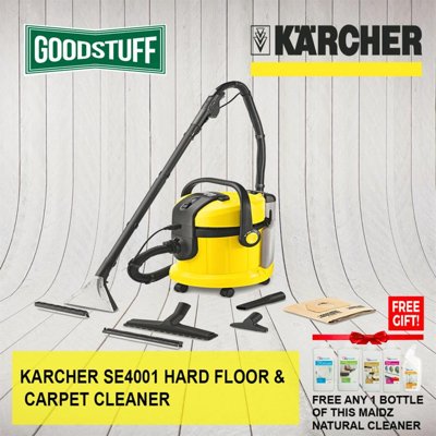 KARCHER SE4001 HARD FLOOR & CARPET CLEANER (FREE GIFT)