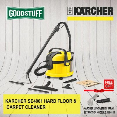 KARCHER SE4001 HARD FLOOR & CARPET CLEANER