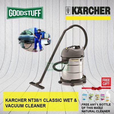KARCHER NT38/1 CLASSIC WET & VACUUM CLEANER