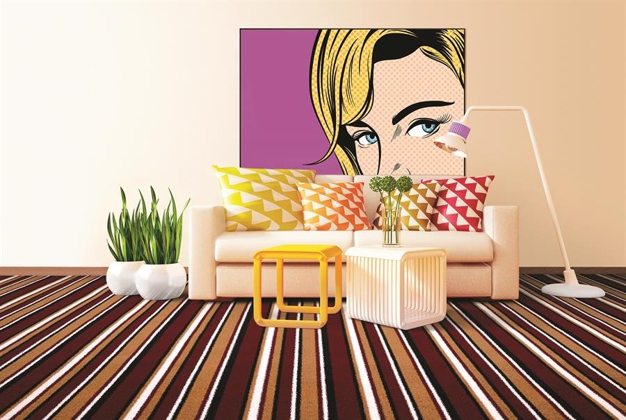 Pop Art Carpet Roll