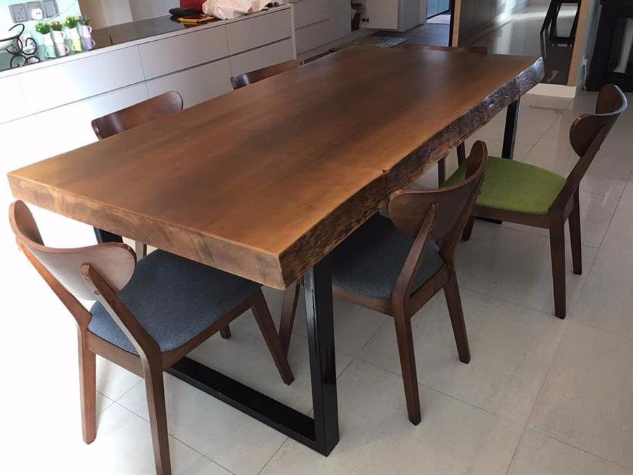 SOLID WOOD TABLE SLAB