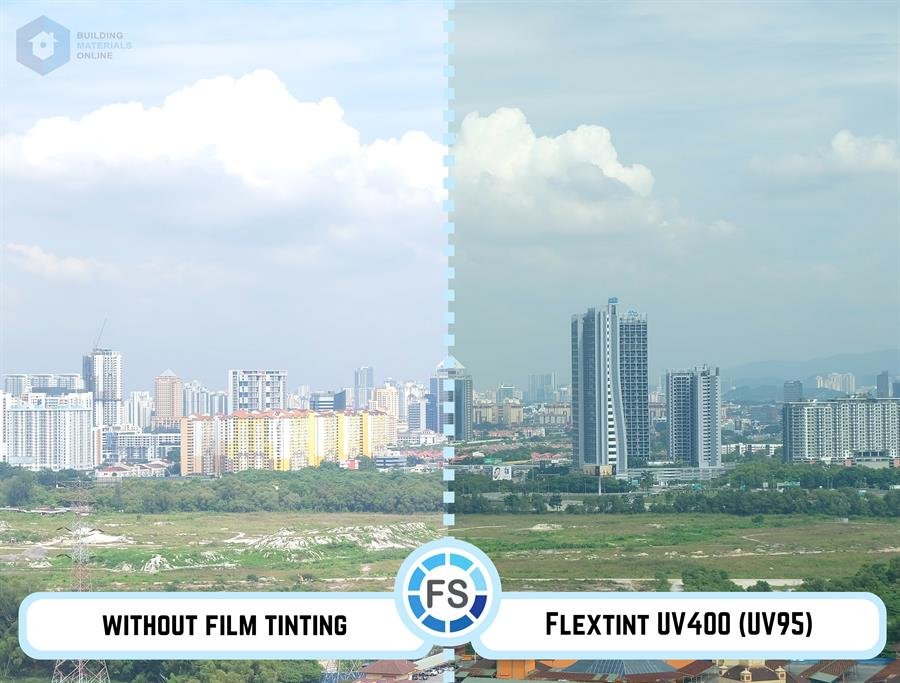 Flextint UV400 Window Protective Films (UV95-2mil )