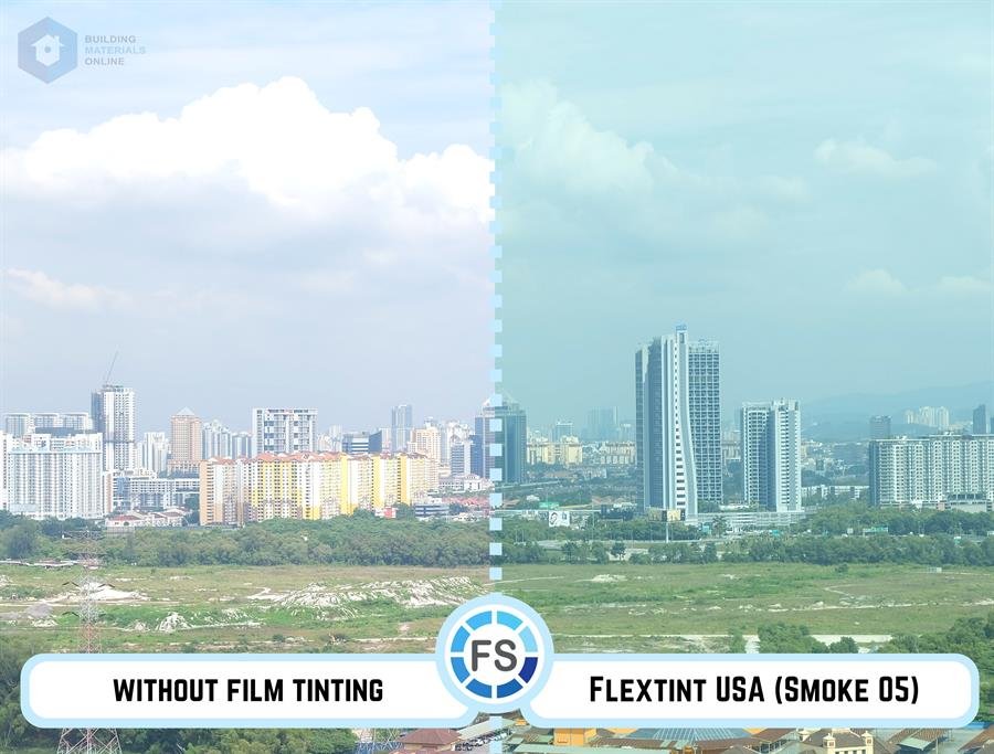 Flextint Window Protective Films (Smoke 05)