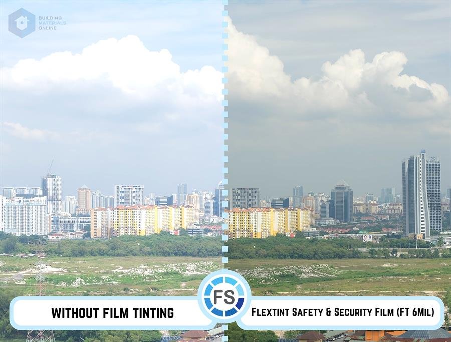 Flextint Safety& Security Window Film ( FT6 )