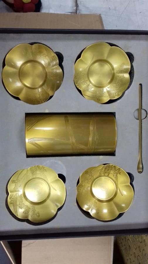 Copper Tea Set