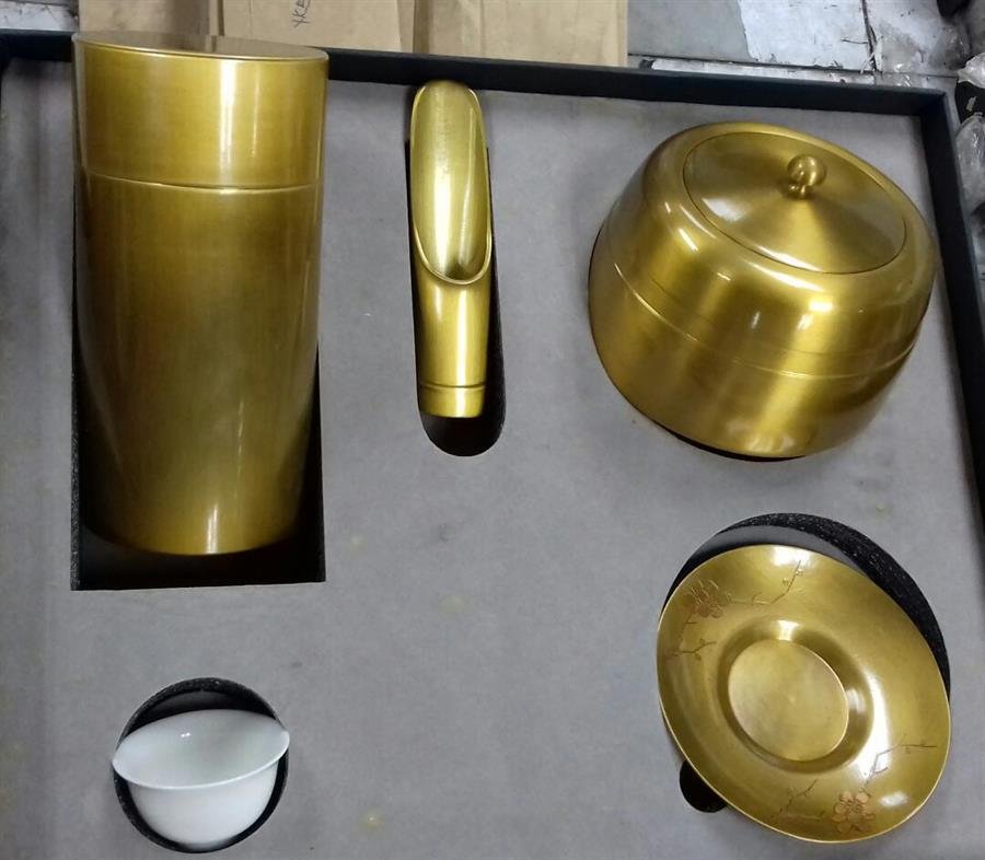 Copper Tea Set