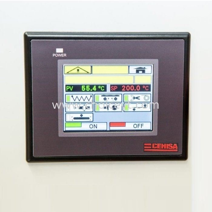 EDGEBAND FLEXY P CEHISA-WORKING UNITS - TOUCHSCREEN 3.5"