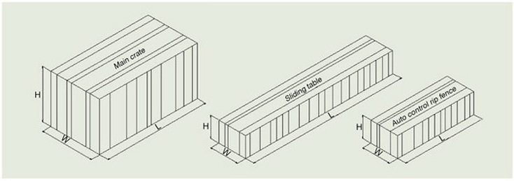 Sliding Table Saw (Jo-Way)-P-3200TM