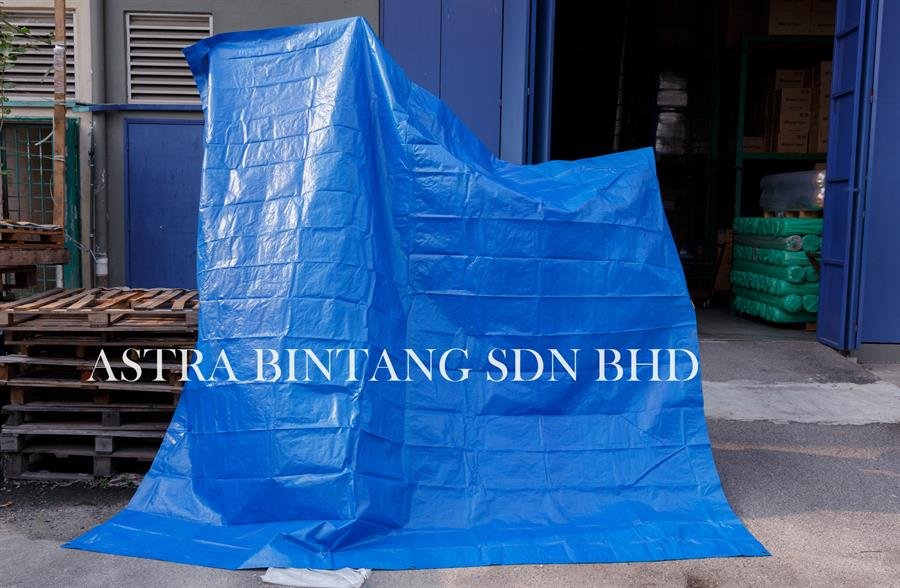 PE TARPAULIN - CUT PIECE with eyelets