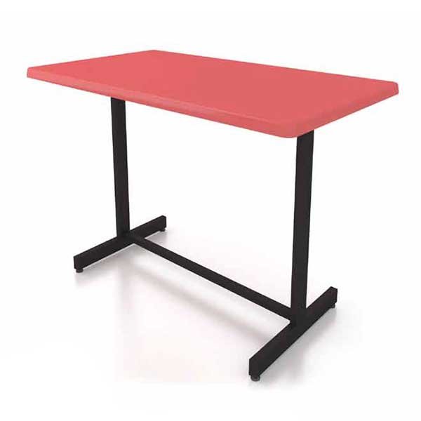 Restaurant Furniture FRP Rectangle Table (Red) [RF 07]
