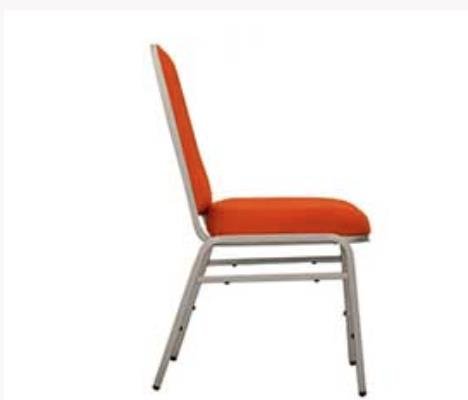 Orange Square Banquet Stacking Chair DCM 333