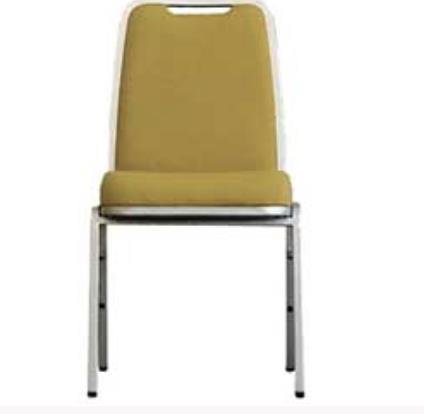 Orange Square Banquet Stacking Chair DCM 333