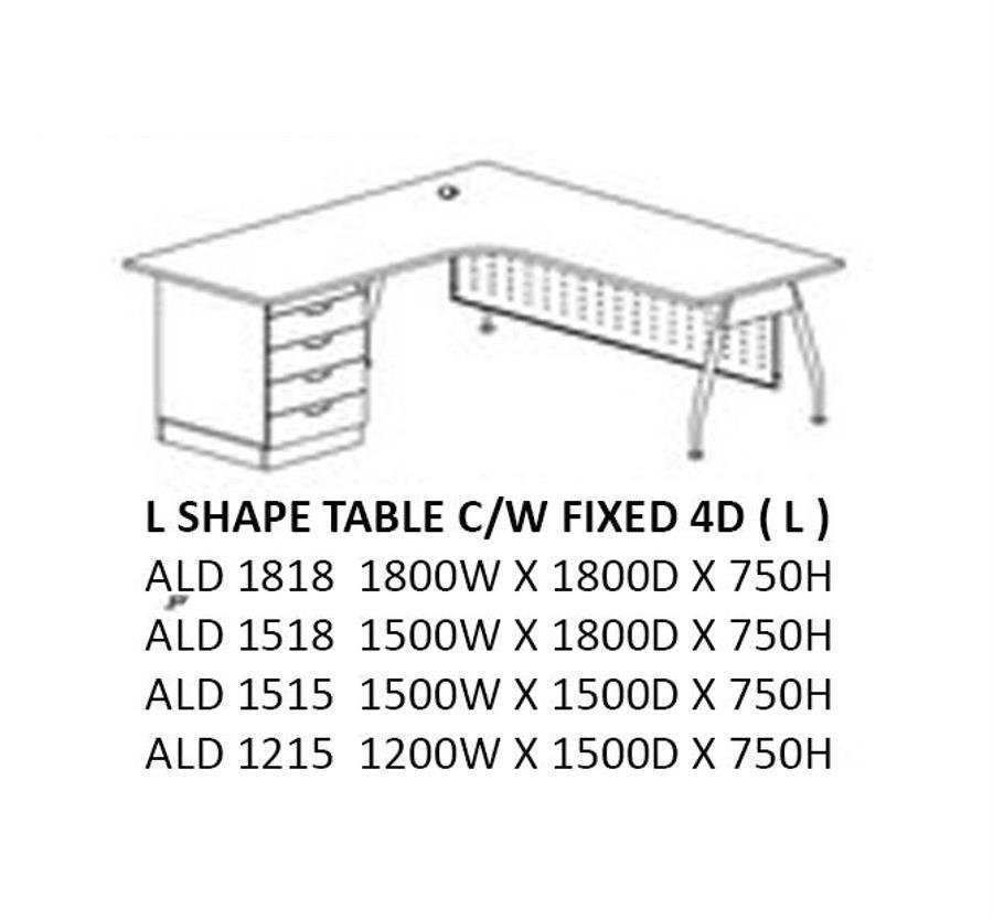 Office Table Executive Series - AL