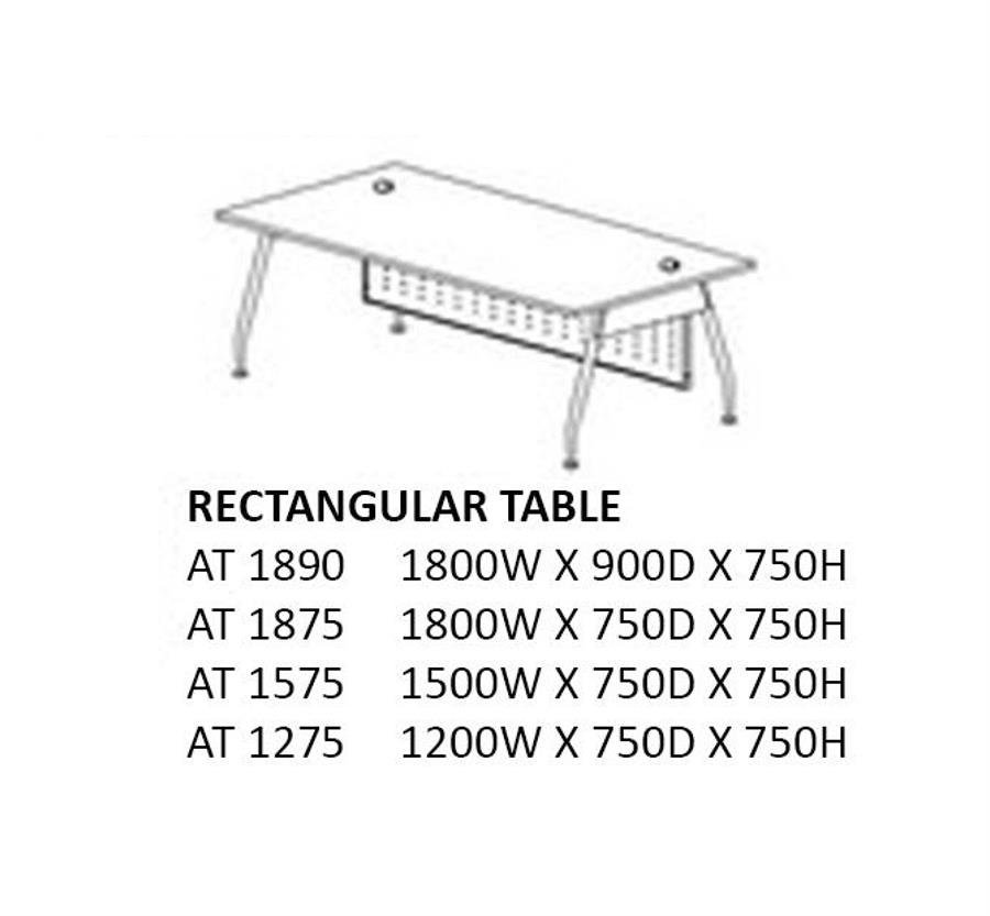 Office Table Executive Series - AL