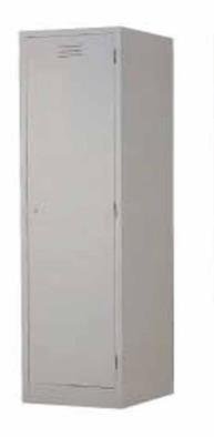 Steel Lockers Cabinet (Grey) with 1 Swing Door Compartments [M114D/381D] Office Furniture
