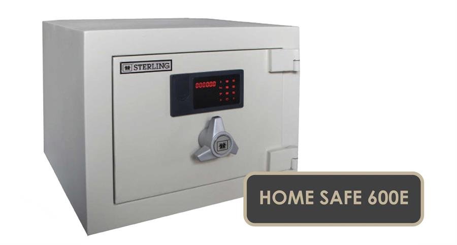 Sterling Steel Home Safe Box (Grey) with Touch Screen Digital Lock [600E] Furniture