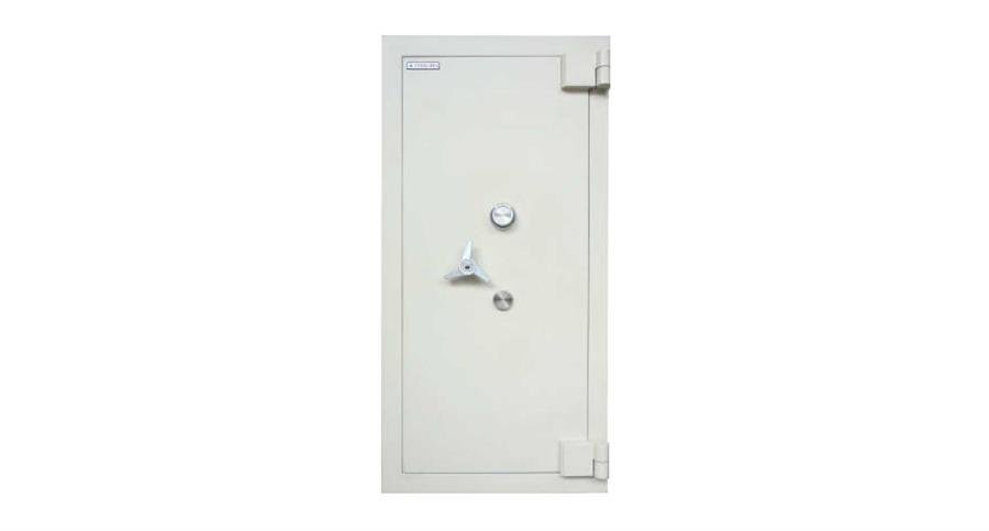 Sterling Steel Safe Box (Grey) with Secured by Key Lock and Combination Lock [ID02] Furniture
