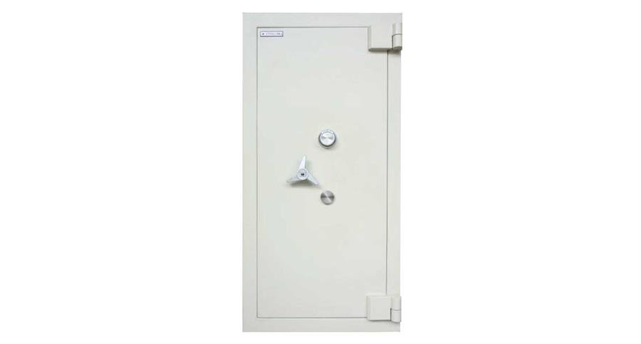 Sterling Steel Safe Box (Grey) with Secured by Key Lock and Combination Lock [ID03] Furniture