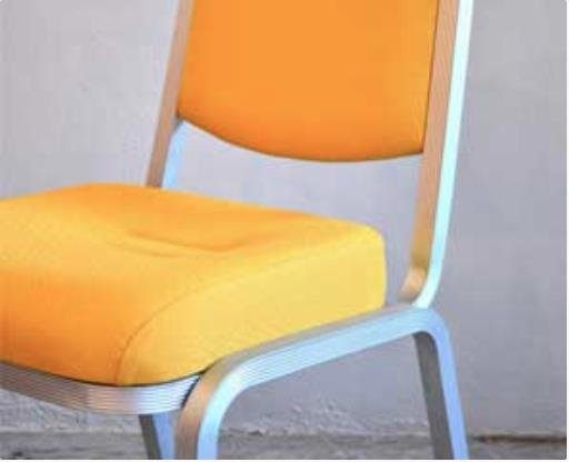 Yellow Banquet Stacking Chair BCA 126
