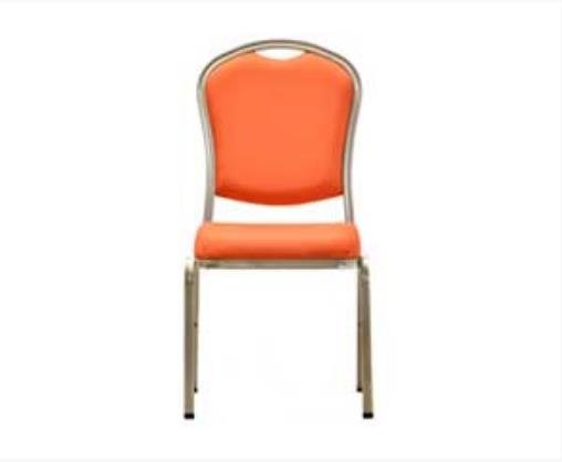 Orange Banquet Stacking Chair BCA 333
