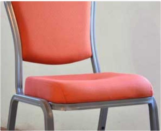 Orange Banquet Stacking Chair BCA 333