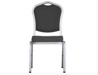 Black / Brown Banquet Stacking Chair BCA 536