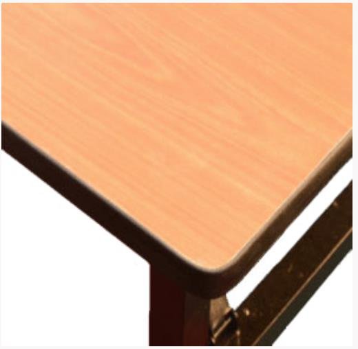 Round banquet Table Top Wood Lamination With Rubber Edging