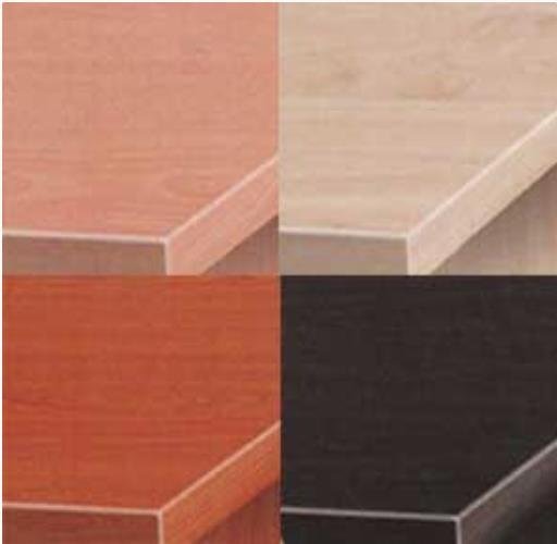 Round banquet Table Top Wood Lamination With Rubber Edging