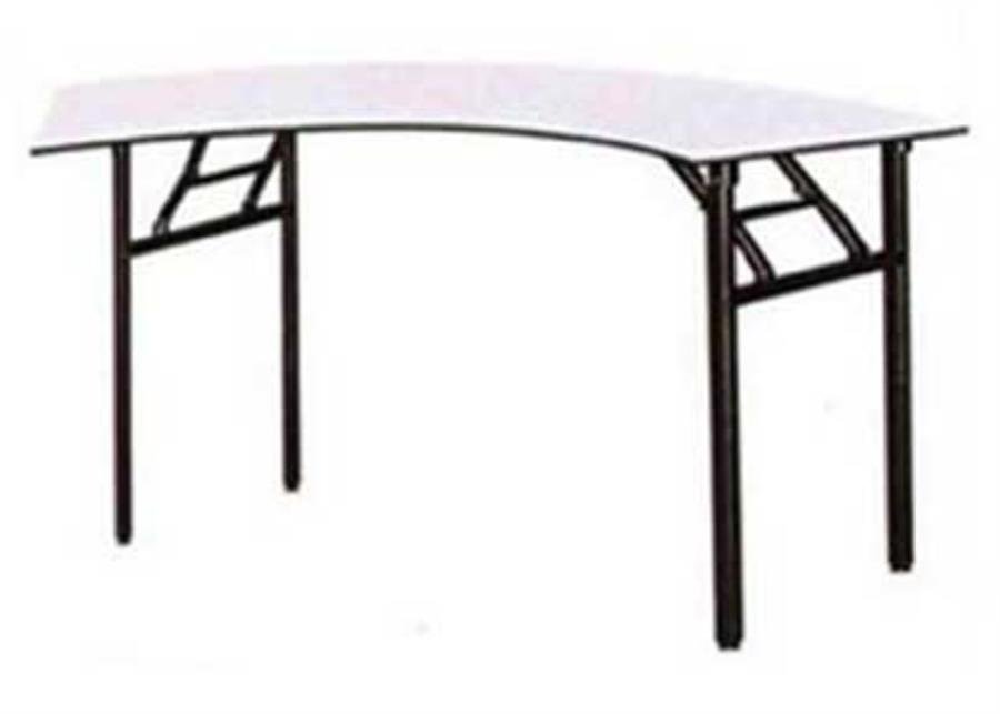Foldable Crescent Table