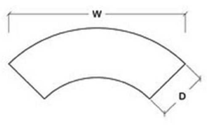 Foldable Crescent Table
