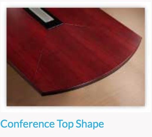 Boat Shape Conference Table D 288