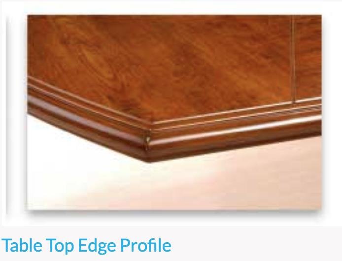 Boat Shape Conference Table D 688