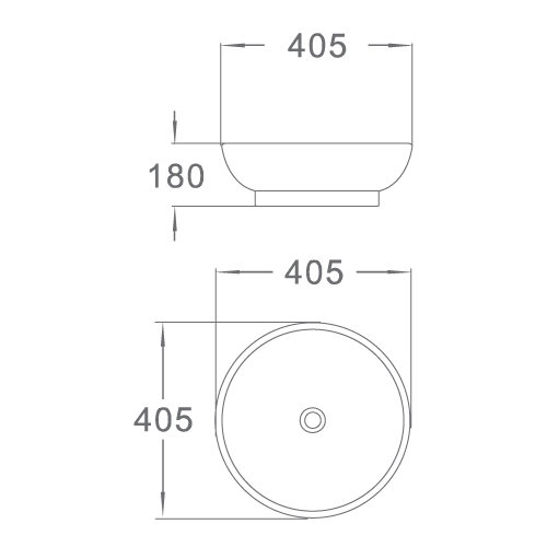 Modern Depot Counter Top Basin [E-0024]