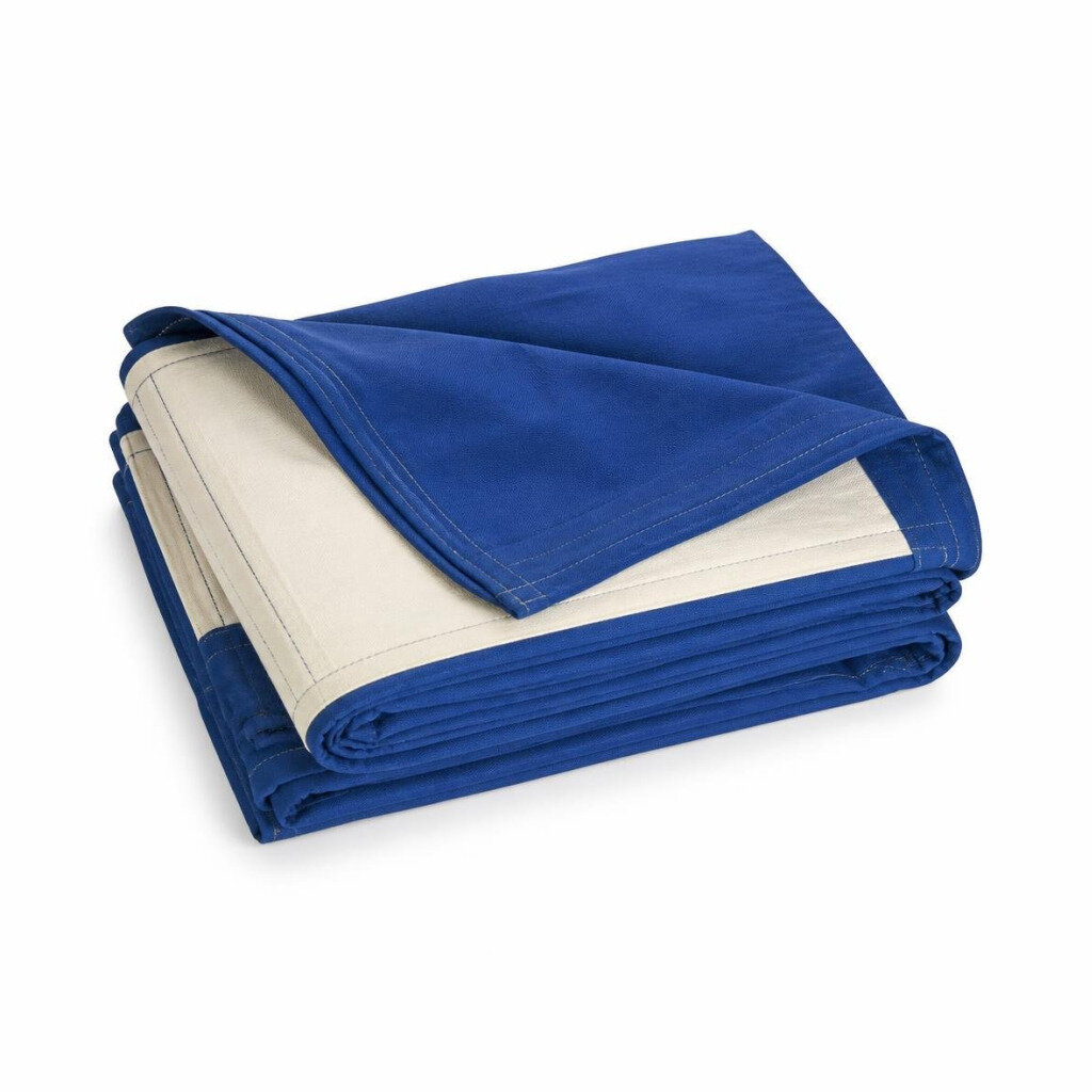 BWC 06X09 BLUE & WHITE CANVAS