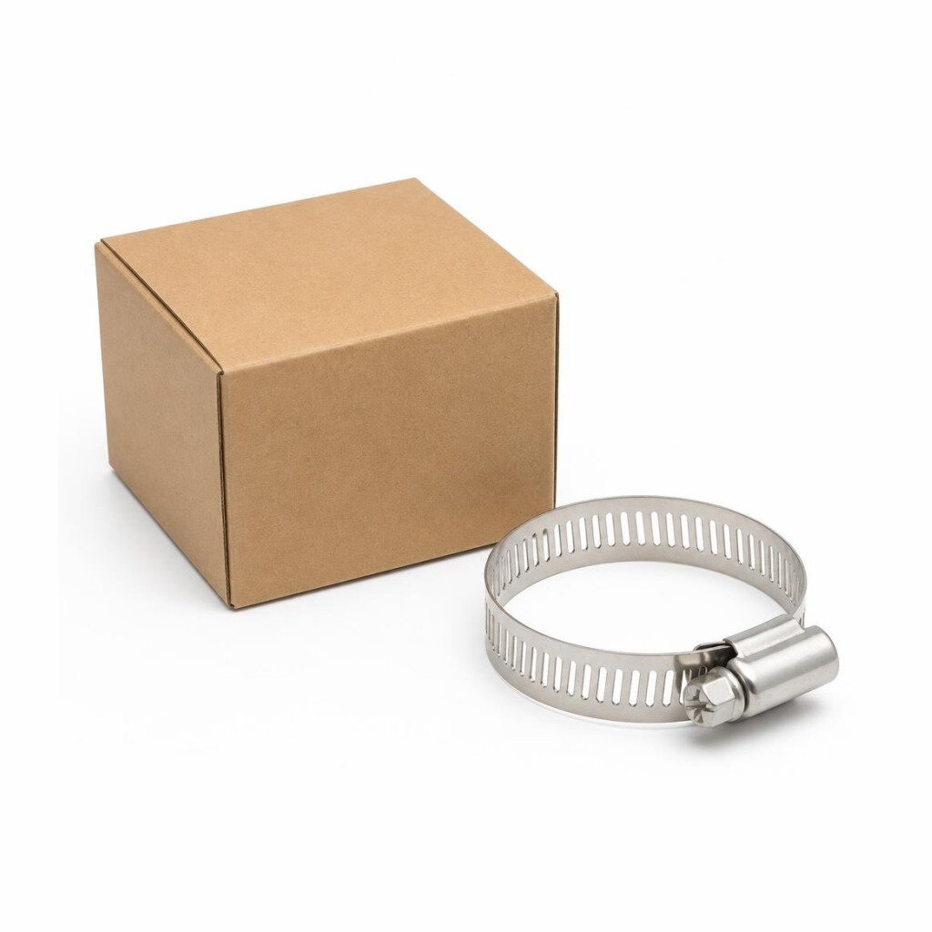 NIETZ 70MM 2 3/4" 46-70MM S304 S/STEEL HOSE CLIP - 537-02-070 (25PCS/BOX)