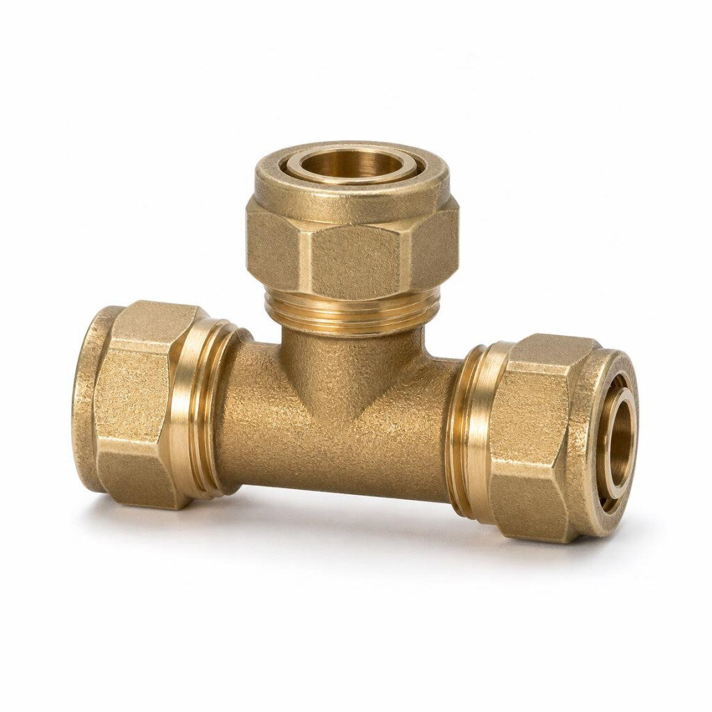 15MM COMPRESSION TEE C X C