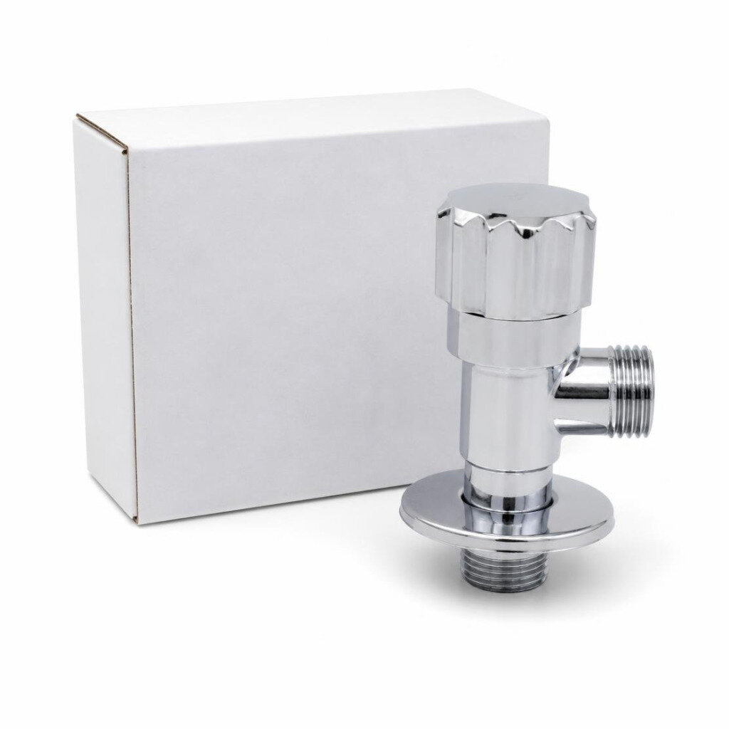 VIP 1/2" CHROME ANGLE VALVE