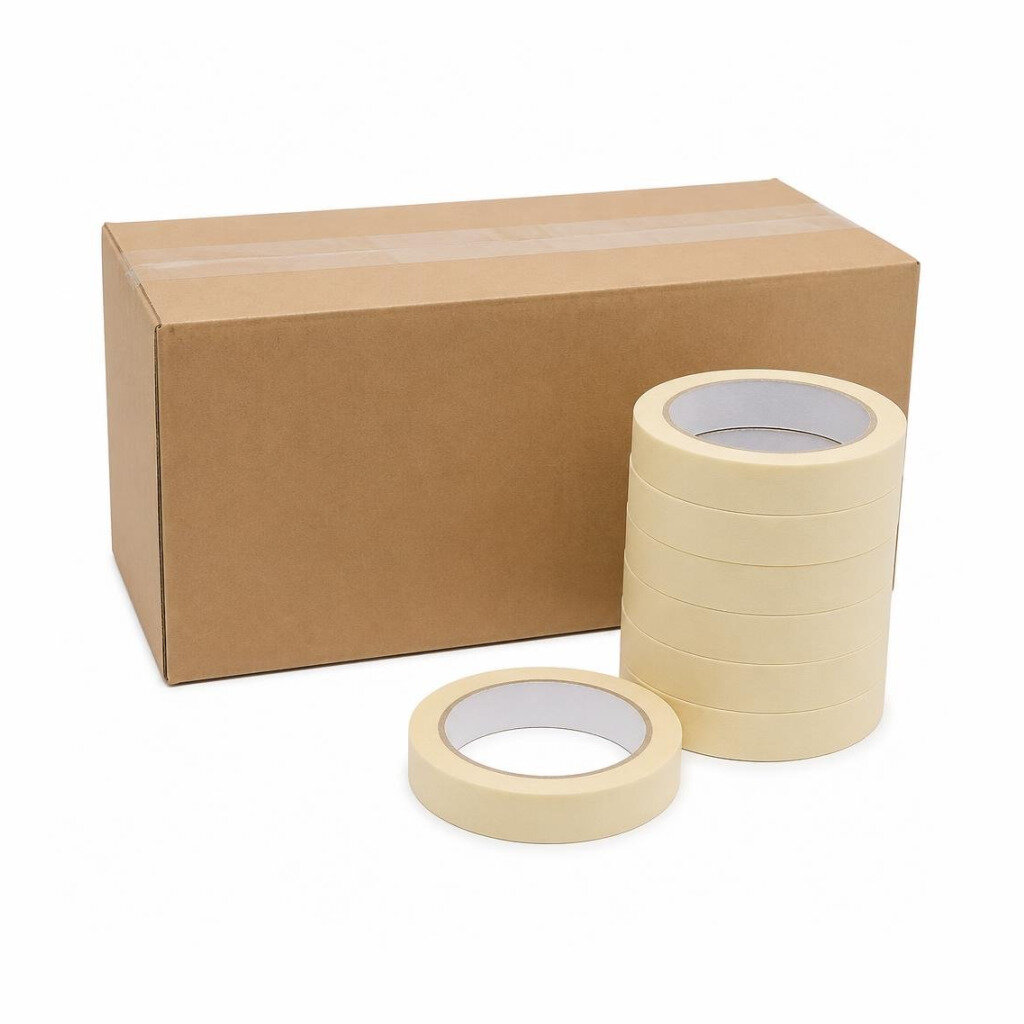M-B.I. CARE 24MM X 10M MASKING TAPE (144PCS/CTN)