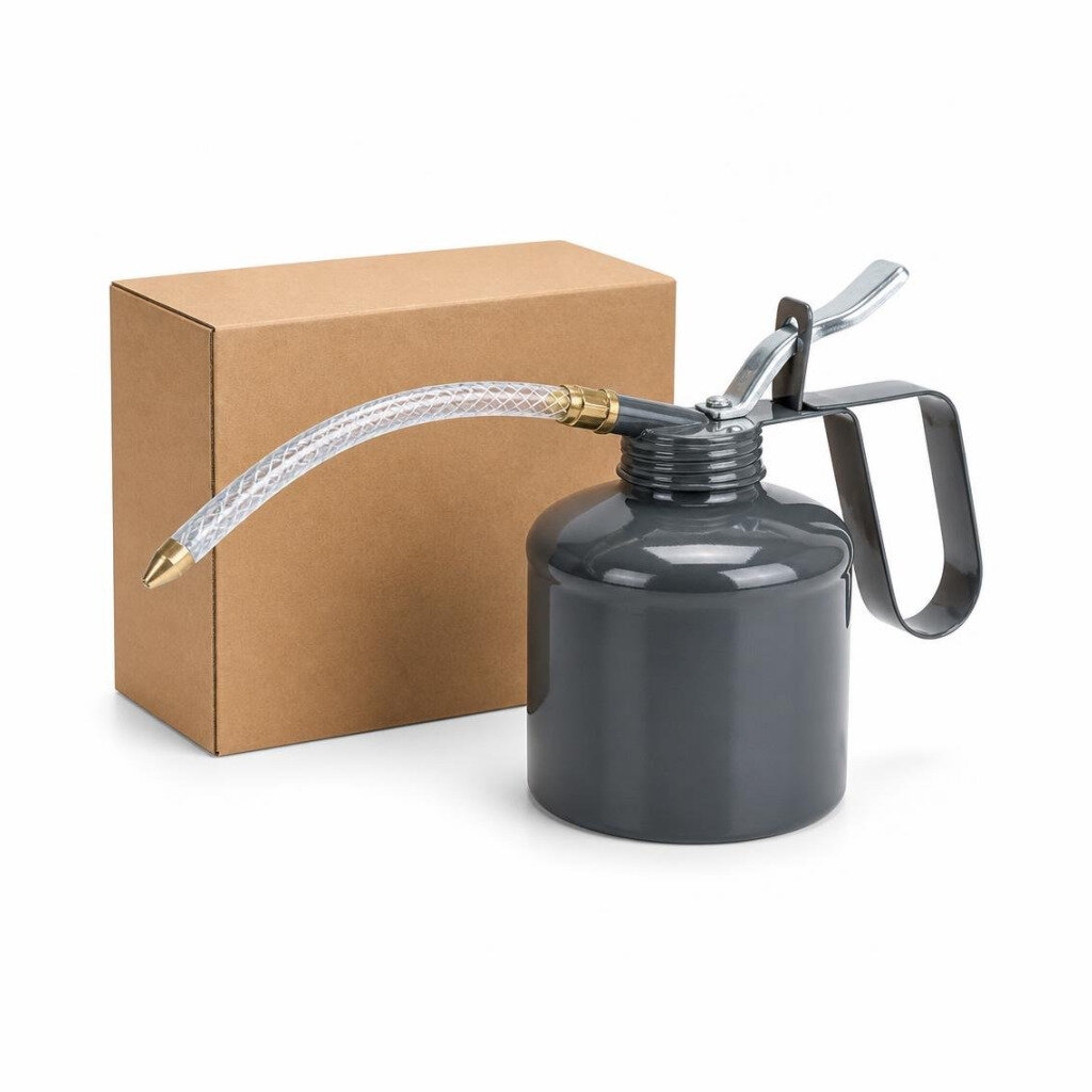 300CC OIL CAN C/W FLEXIBLE SPOUT