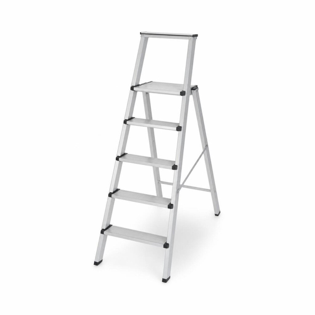 E-MAX 5STEP ALUMINIUM PLATFORM LADDER