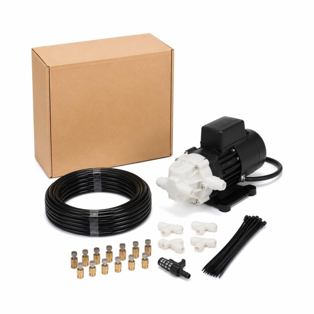 OUTDOOR MIST COOLANT SYSTEM WITH MOTOR