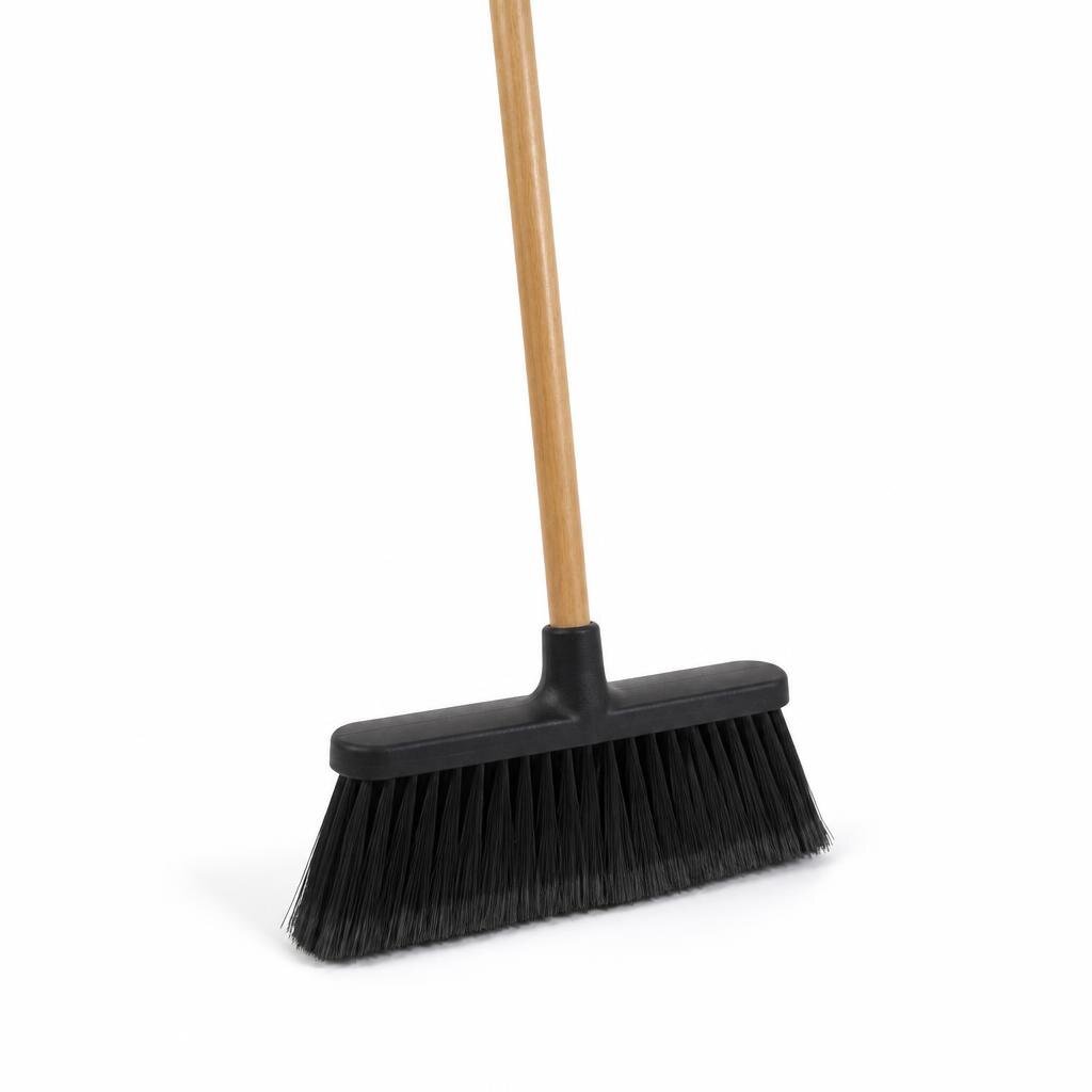RAYACO 828 NYLON BROOM WITH HANDLE