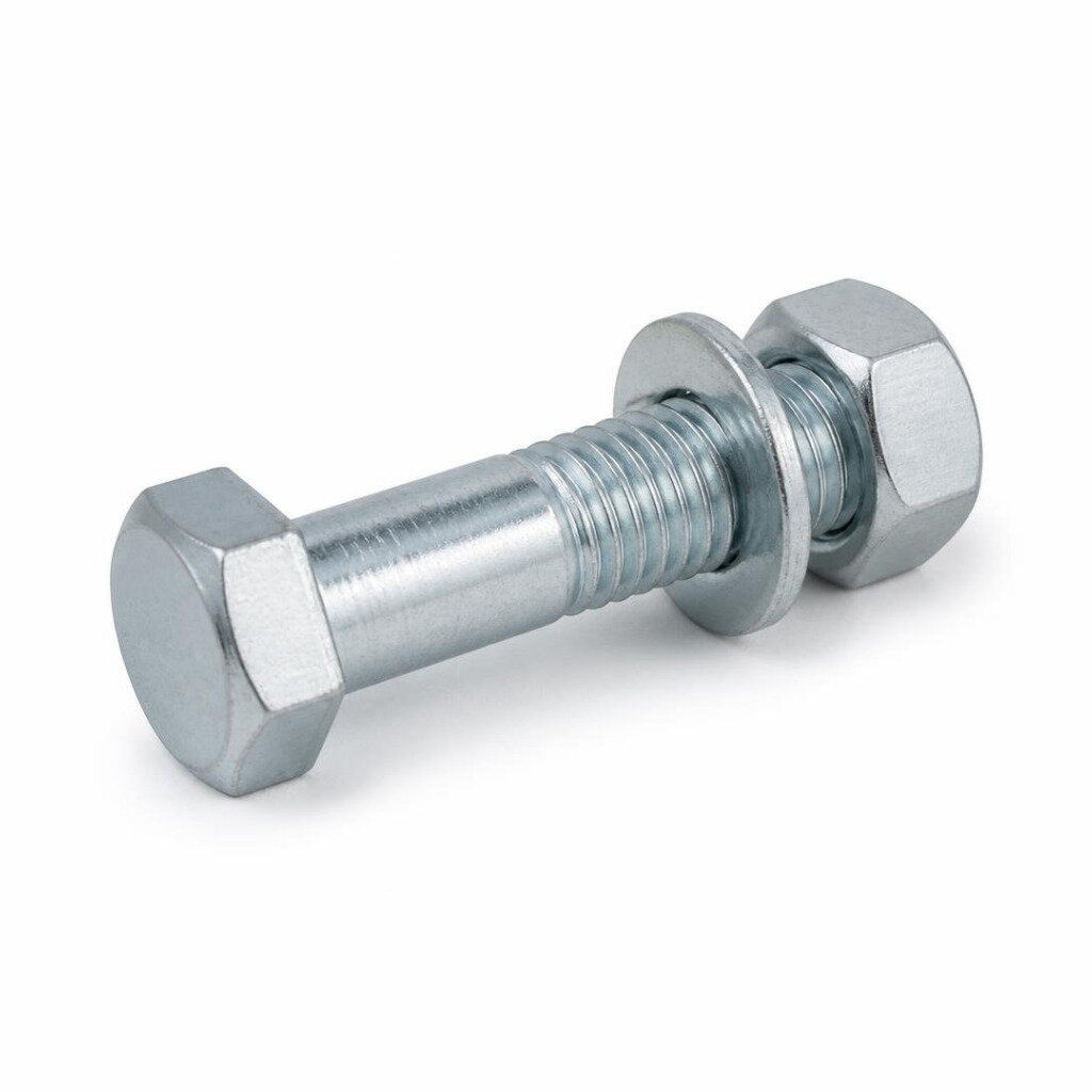 M16 X 75 HIGH TENSILE BOLT & NUT WITH WASHER