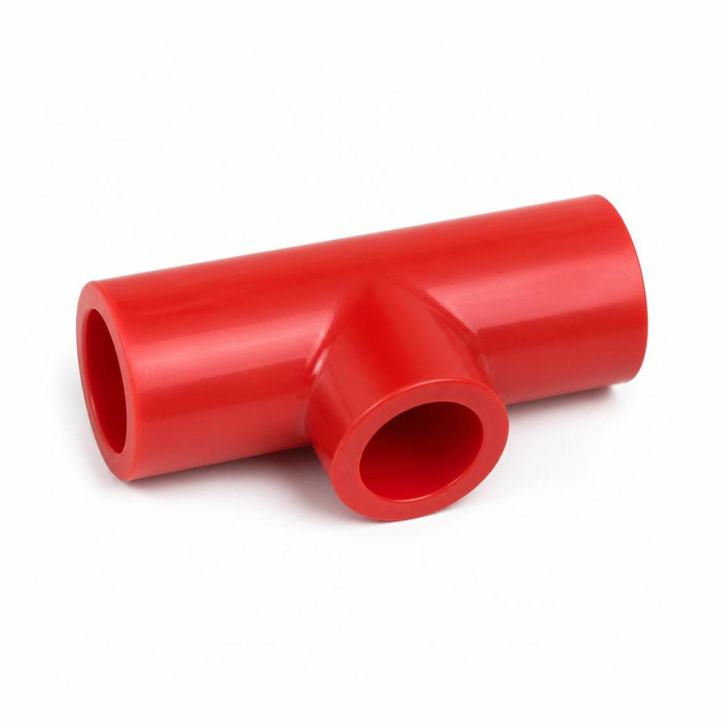 80 X 25MM PVC RED. TEE
