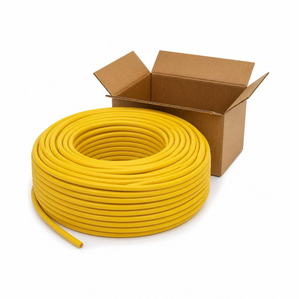 25.0MM YELLOW PVC SINGLE WIRE CABLE