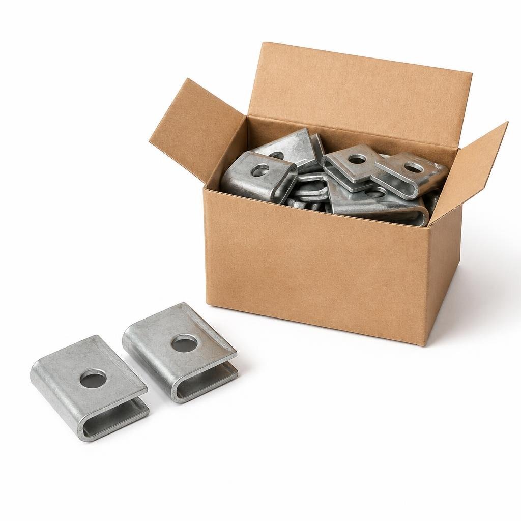 25MM X 50MM S/STEEL U-CLIP