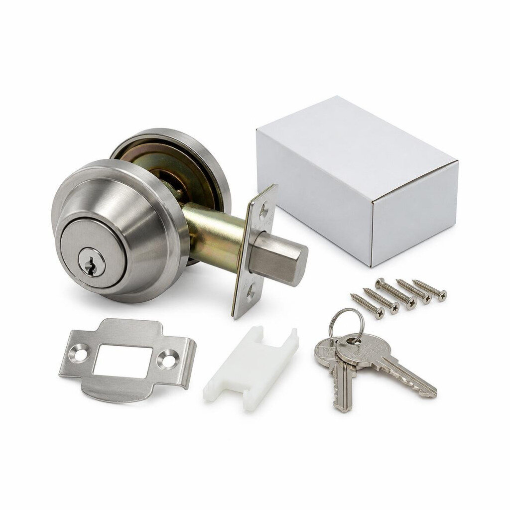 AMAN 7312SS DOUBLE DEADBOLT LOCK