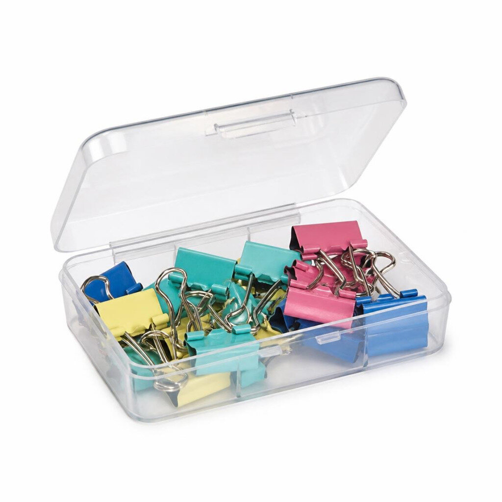 GRABBIT 25MM 8PCS BINDER CLIPS - CLOUR